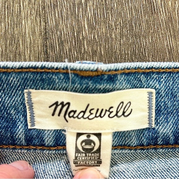 Madewell Jeans w/ Rough Hem - Picture 8 of 8